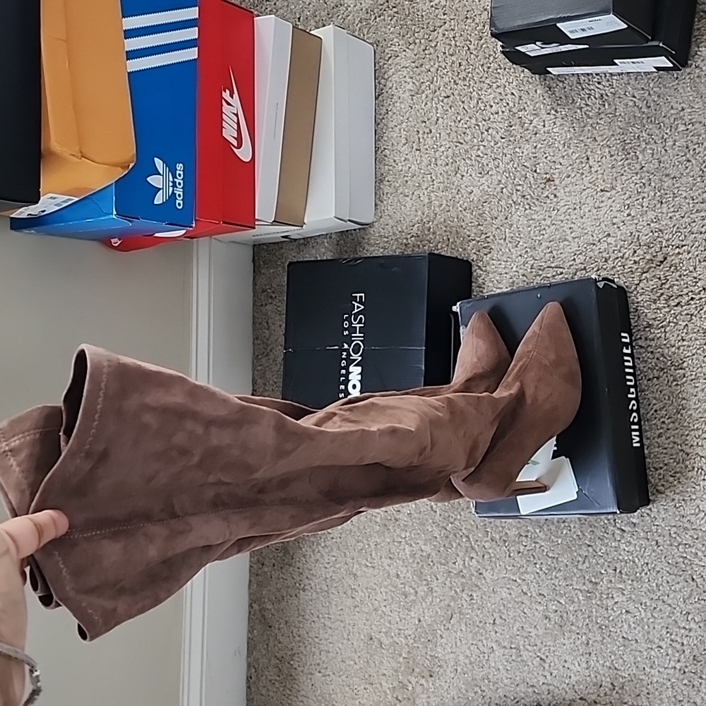 Thigh high boots